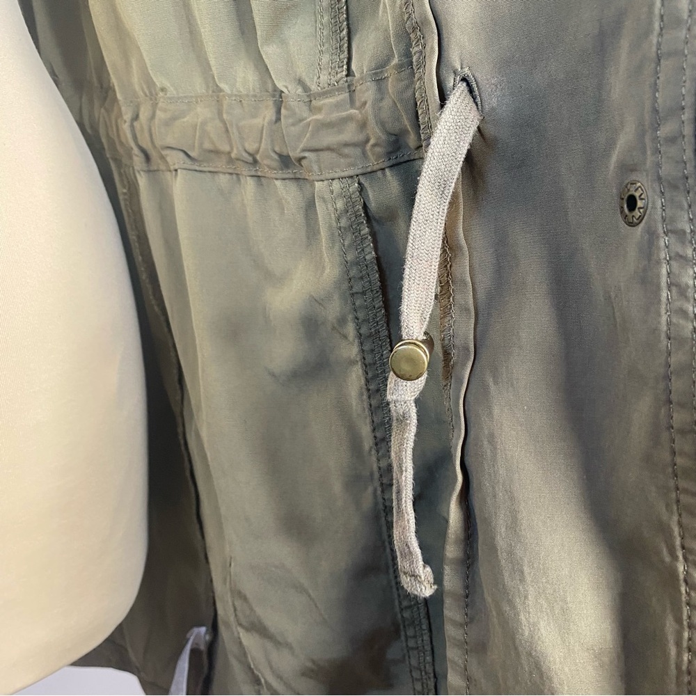 Mossimo Supply Co. Olive Green Anorak Water Resistant Utility Jacket - Picture 12 of 16